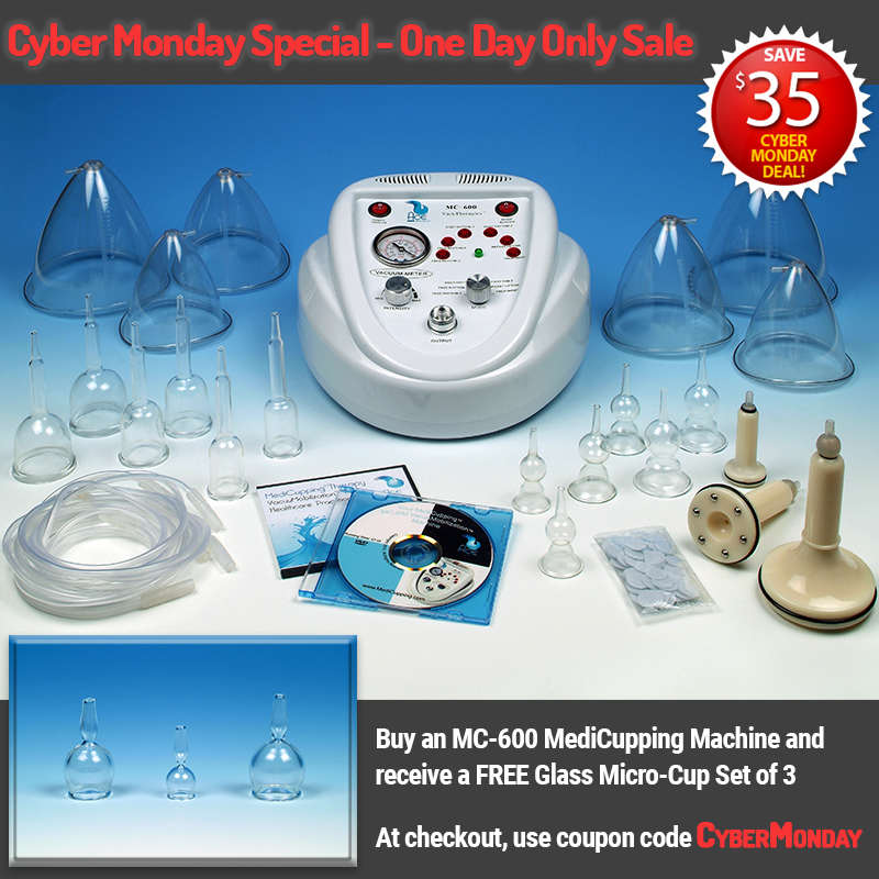 Cyber Monday Sale on MC-600 MediCupping Machine