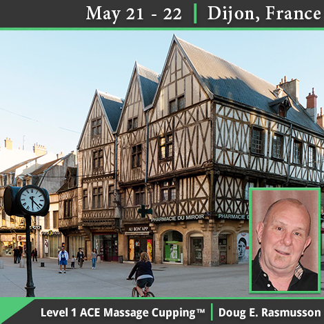 Level 1 ACE Massage Cupping Workshop — May 21-22 in Dijon, France