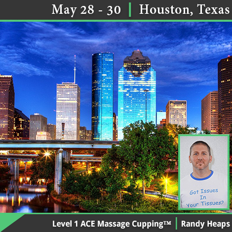 Level 1 ACE Massage Cupping Workshop — May 28-30 in Houston, TX
