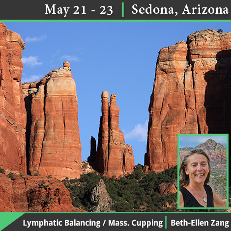 Lymphatic Balancing / ACE Massage Cupping Workshop — May 21-23 in Sedona, AZ