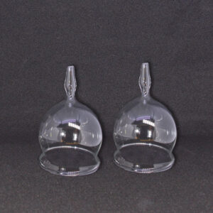 65mm Glass Cup Set of 2
