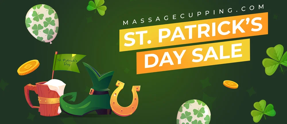 ACE Massage Cupping Saint Patrick’s Day Sale