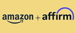 Financing through Amazon + Affirm