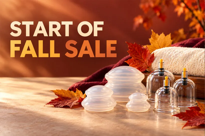 Start of Fall Cupping Therapy Sale